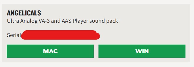 AAS Applied Acoustics Systems Angelicals – Ultra Analog VA and AAS Player sound 